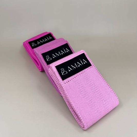 Elastikker 3 stk. - Blush