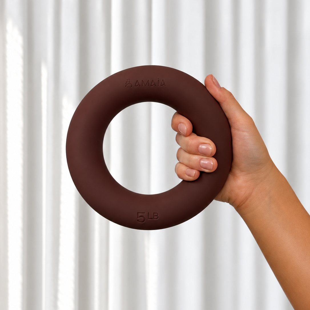 NEWS! Ring weight 2.2 kg - Dark Brown
