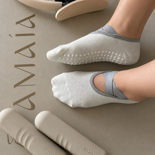Pilates socks - Off white