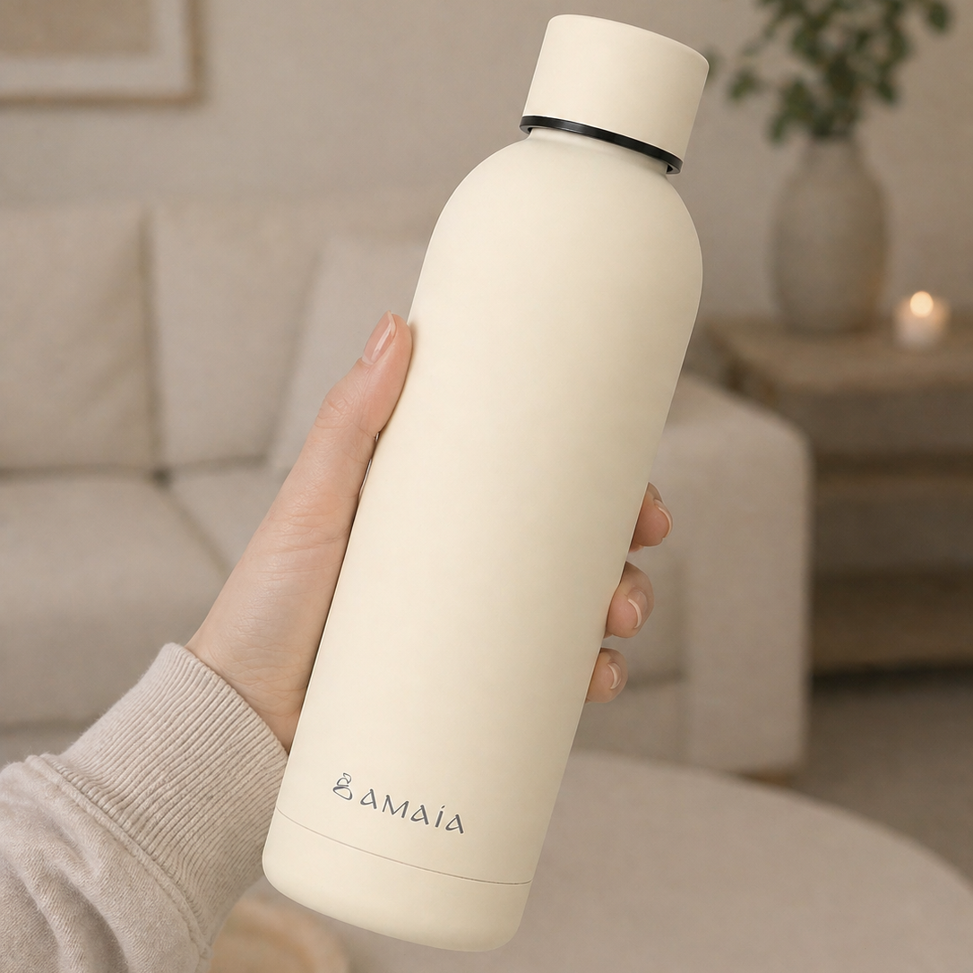 Drikkedunk 750 ml - Pastel gul