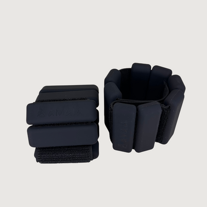 Håndledsvægte 2 x 0,5 kg - Noir