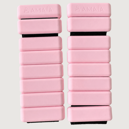 Håndledsvægte 2 x 0,5 kg - Blush