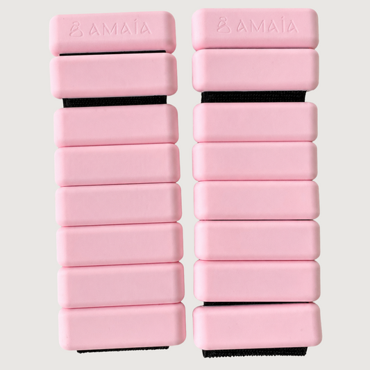 Håndledsvægte 2 x 0,5 kg - Blush