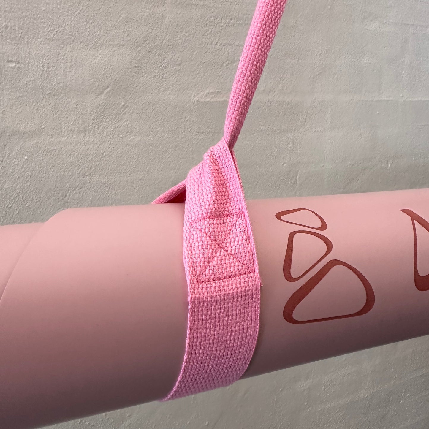 Bærestrop til pilatesmåtte - Blush
