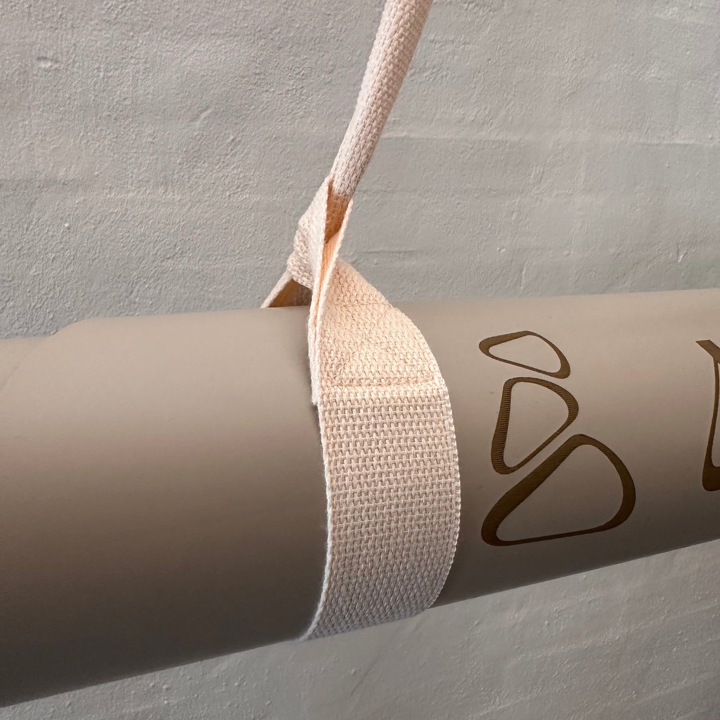 Bærestrop til pilatesmåtte - Beige