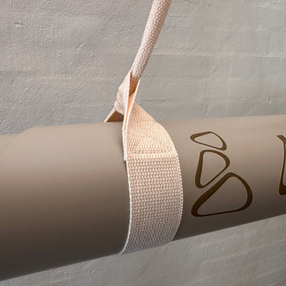 Bærestrop til pilatesmåtte - Beige
