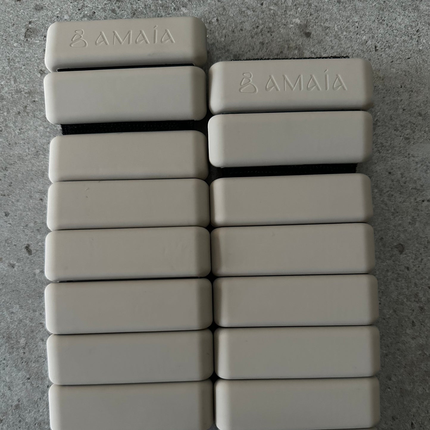 Håndledsvægte 2 x 0,5 kg - Beige