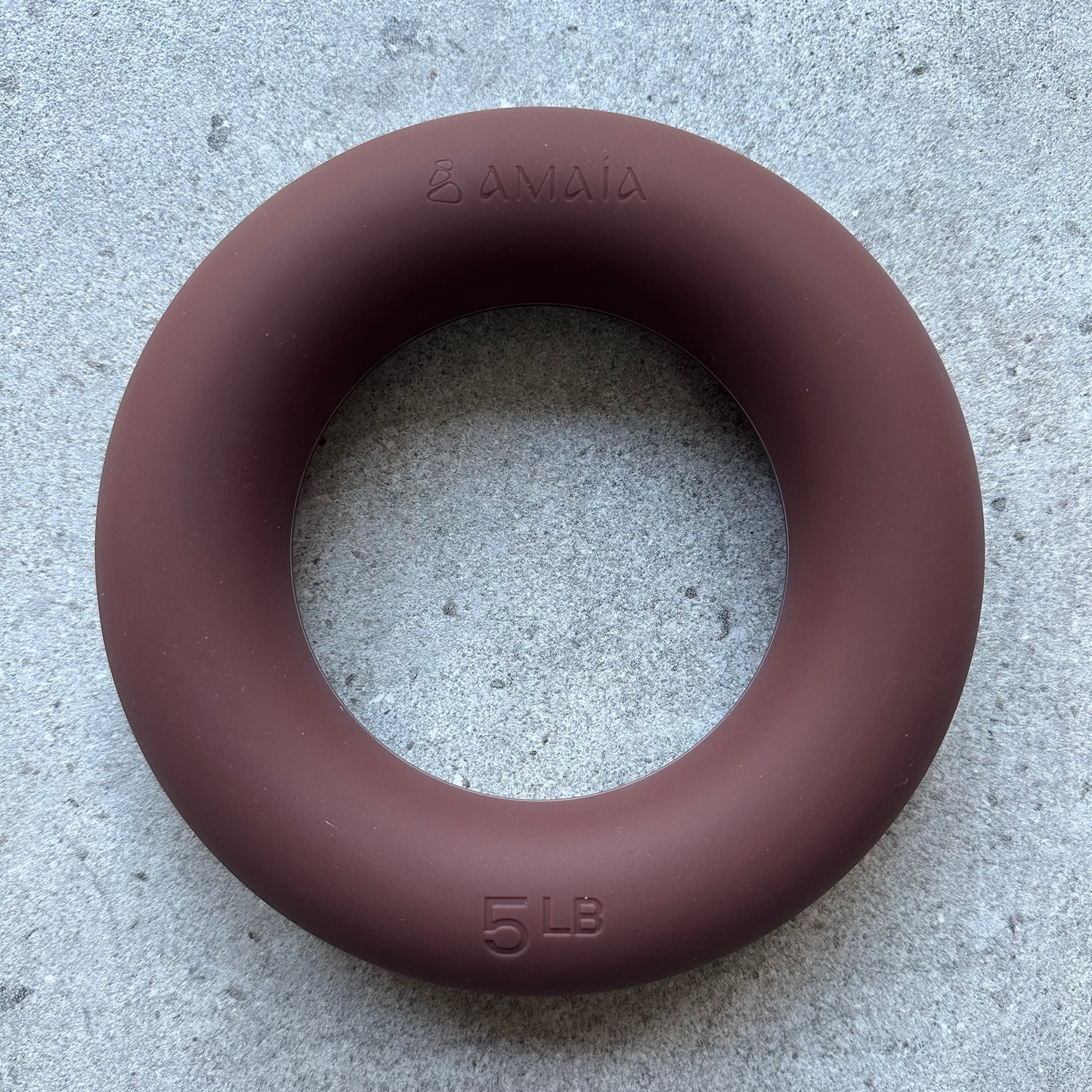 NEWS! Ring weight 2.2 kg - Dark Brown