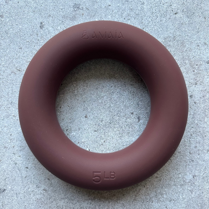 NEWS! Ring weight 2.2 kg - Dark Brown
